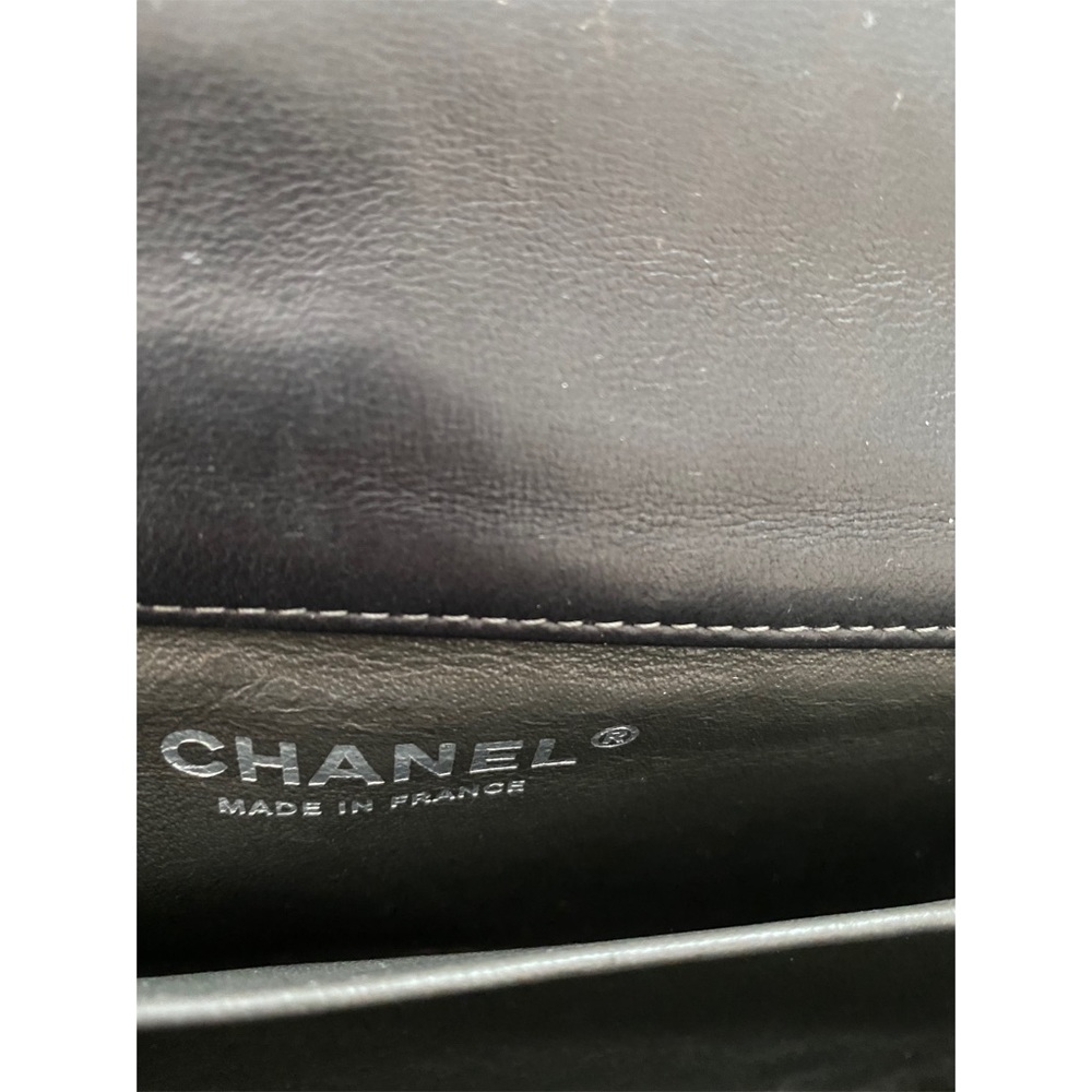 ▫️Chanel▫️ Quilted Mini Flap Charcoal Crossbody - Picture 10 of 13